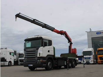 Camion plateau SCANIA R 500
