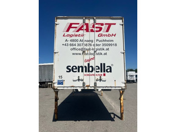 Remorque porte-conteneur/ Caisse mobile Krone DryBox Koffer WK 7.3 STG mehrere Einheiten verfügbar 7,45 Meter Gesamtlänge: photos 3 Remorque porte-conteneur/ Caisse mobile Krone DryBox Koffer WK 7.3 STG mehrere Einheiten verfügbar 7,45 Meter Gesamtlänge: photos 3