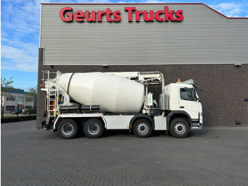 Camion malaxeur Volvo FM 410 8X4 + STETTER 9 M3 MIXER/MISCHER + THEAM 15 M TRANSPORTBAND/BELT: photos 4