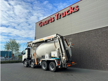 Camion malaxeur Volvo FM 410 8X4 + STETTER 9 M3 MIXER/MISCHER + THEAM 15 M TRANSPORTBAND/BELT: photos 3