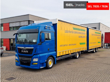 Camion à rideaux coulissants MAN TGX 18.500