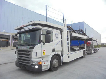 Camion porte-voitures SCANIA P 410