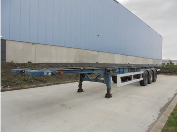 Semi-remorque porte-conteneur/ Caisse mobile VAN HOOL