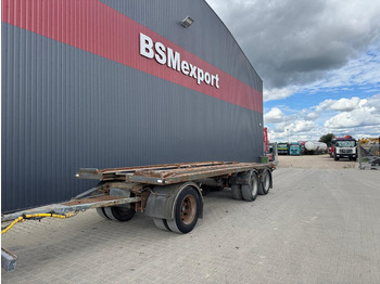 Remorque porte-conteneur/ Caisse mobile