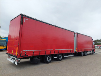 Camion à rideaux coulissants Mercedes-Benz Actros 2545 L/NR 6x2 + Wielton PC2K Durchbar: photos 4