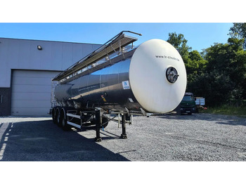 Semi-remorque citerne pour transport de lait Magyar INSULATED INOX TANK 29000 L - 6 COMPARTIMENTS (!): photos 2