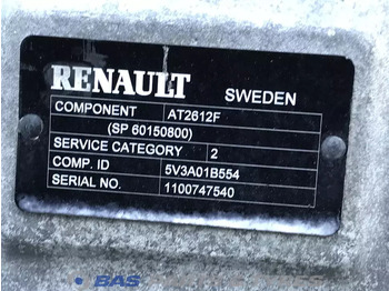 Boîte de vitesse pour Camion Renault T-Serie AT2612F Optidrive Versnellingsbak G0000350: photos 5 Boîte de vitesse pour Camion Renault T-Serie AT2612F Optidrive Versnellingsbak G0000350: photos 5