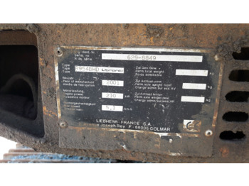 Pelle sur chenille LIEBHERR R954B S/N: 629-8849 (2001): photos 5