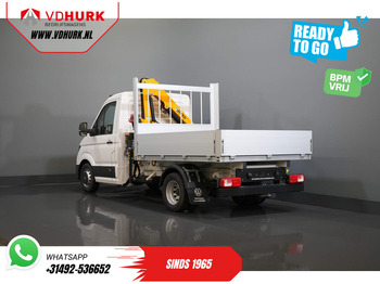 Utilitaire plateau Volkswagen Crafter 50 165 pk Effer 352S Kraan/ Crane/ Kran/ Autokran/ PTO/ Open laadbak/ Dubbel Lucht: photos 3