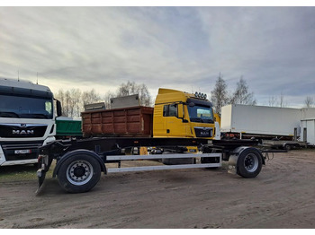 Remorque ampliroll/ Multibenne Huffermann Przyczepa na wózku HAR 1870 do hakowca: photos 4 Remorque ampliroll/ Multibenne Huffermann Przyczepa na wózku HAR 1870 do hakowca: photos 4