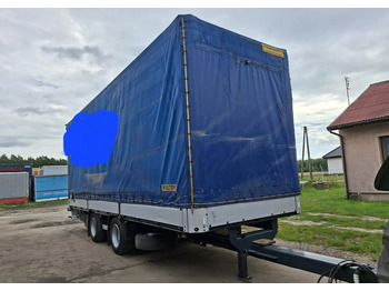 Remorque rideaux coulissants Wielton Tandem 20 palet przyczepa: photos 2