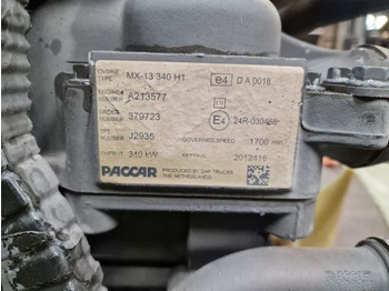 Moteur pour Camion DAF MX-13 340 H1 Engine (Truck): photos 2 Moteur pour Camion DAF MX-13 340 H1 Engine (Truck): photos 2