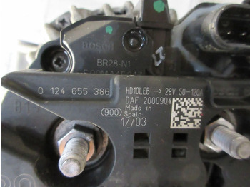 Alternateur pour Camion DAF 2000904 DAF XF CF DYNAMO EURO 6 MODEL 2018: photos 5