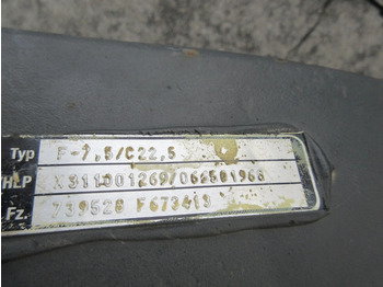 Essieu avant pour Camion Mercedes-Benz F-7,5/C22,5 F673413 / 739526 MERCEDES BENZ 1836 EURO 6: photos 5