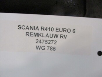 Étrier de frein pour Camion Scania R410 2475272 REMKLAUW RV / RA EURO 6 MODEL 2020: photos 2