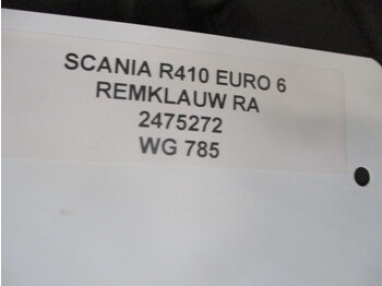 Étrier de frein pour Camion Scania R410 2475272 REMKLAUW RV / RA EURO 6 MODEL 2020: photos 3
