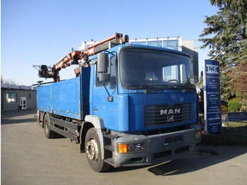 Camion grue MAN 12.284 EURO 2 ATLAS: photos 2