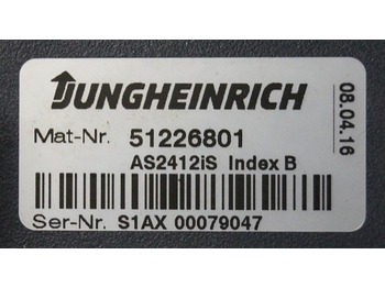 Bloc de gestion pour Matériel de manutention Jungheinrich 51226801 | Rij/hef/stuur regeling  drive/lift/steering controller A: photos 2