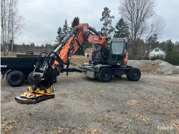 Pelle sur pneus DOOSAN DX165W