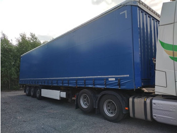 Semi-remorque rideaux coulissants KRONE