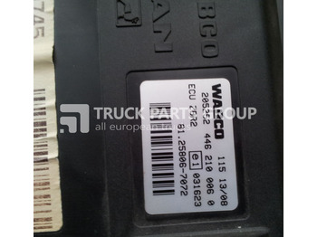 Bloc de gestion pour Camion MAN TGA, TGX, ECU central on-board computer ZBR, ZBR2, 81258067072, control unit: photos 2 Bloc de gestion pour Camion MAN TGA, TGX, ECU central on-board computer ZBR, ZBR2, 81258067072, control unit: photos 2