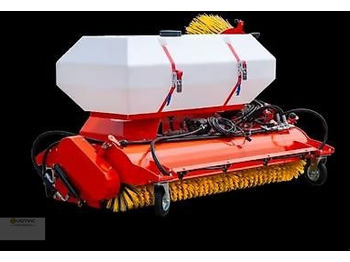 Brosse neuf Vemac Kehrmaschine 120cm Kehrbesen Heck Traktor Zapfwelle Bürste NEU: photos 4