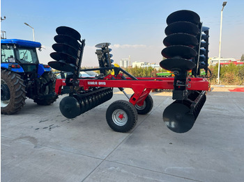 Cover crop neuf SOIL MASTER FOLDABLE TYPE GOBLE DISC HARROW: photos 2