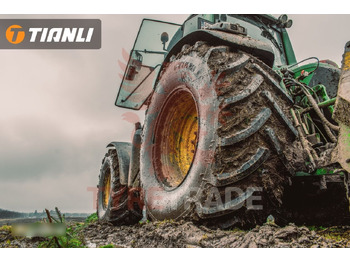 Pneu pour Tracteur agricole neuf Tianli 380/70R24 AG-RADIAL 70 R-1W 125A8/B TL: photos 5