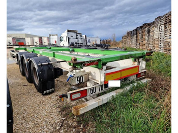 Semi-remorque porte-conteneur/ Caisse mobile ASCA