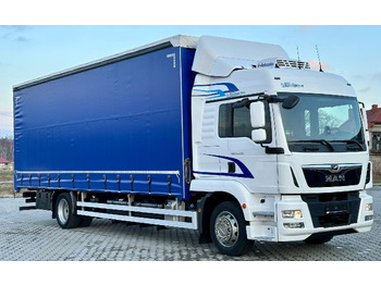 Camion à rideaux coulissants MAN TGM 15.290