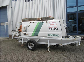 Pompe à béton stationnaire