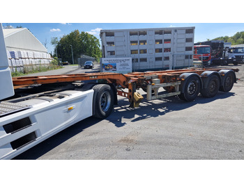 Semi-remorque porte-conteneur/ Caisse mobile