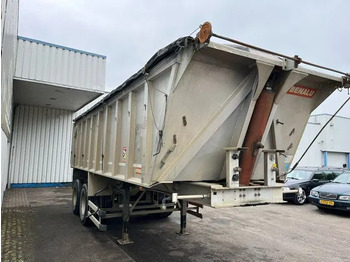 Semi-remorque benne Benalu 2 Axle , 8 Tyres , Alu Tipper , Spring Suspension , Drum Brakes: photos 3