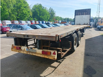 Semi-remorque plateau Fruehauf 2 Axle Fruehauf , Flat trailer , Drum Brakes: photos 5
