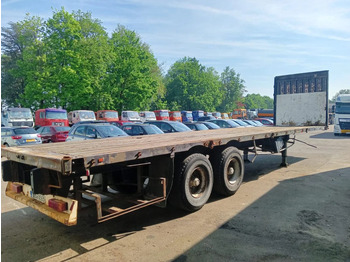 Semi-remorque plateau Fruehauf 2 Axle Fruehauf , Flat trailer , Drum Brakes: photos 3