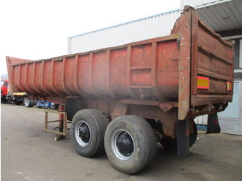 Semi-remorque benne Fruehauf D33C , 2 axle , Steel tipper trailer , Drum Brakes , Spring suspension: photos 5