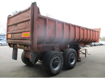 Semi-remorque benne Fruehauf D33C , 2 axle , Steel tipper trailer , Drum Brakes , Spring suspension: photos 3