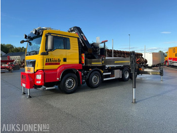 Camion grue MAN TGS 35.500