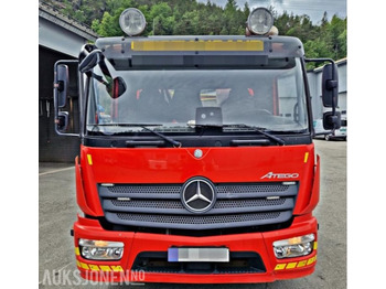 Camion de pompier 2018 Mercedes-Benz ATEGO med TEVOR PÅBYGG, Kjørebruer, Briller, Fjernkontroll,: photos 4