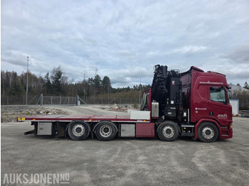 Camion grue 2019 Scania R-serie 580 kranbil / EURO 6 / Topp utstyrt / servicehistorikk / HIAB-kran 858, 80 Tm / Nylig EU: photos 5 Camion grue 2019 Scania R-serie 580 kranbil / EURO 6 / Topp utstyrt / servicehistorikk / HIAB-kran 858, 80 Tm / Nylig EU: photos 5