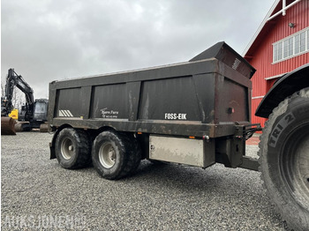 Machine agricole Foss-Eik FS160 Dumperhenger – Hardox 10 mm – Hydraulisk sving – 2016: photos 4 Machine agricole Foss-Eik FS160 Dumperhenger – Hardox 10 mm – Hydraulisk sving – 2016: photos 4