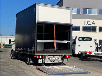 Utilitaire rideaux coulissants (PLSC) neuf IVECO DAILY 35S18HP  D30C | PRITSCHE PLANE + SCHLAFKABINE + LADERAMPE: photos 5