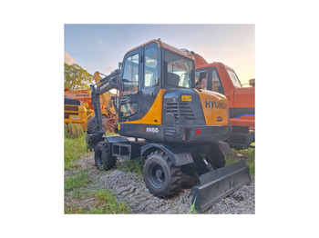 Pelle sur pneus Hyundai HW60 excavator: photos 4 Pelle sur pneus Hyundai HW60 excavator: photos 4