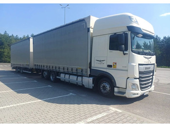 Camion à rideaux coulissants DAF XF 480