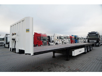 Semi-remorque plateau Krone NACZEPA PLATFORMA / OŚ PODNOSZONA / KOSZ NA PAL: photos 3 Semi-remorque plateau Krone NACZEPA PLATFORMA / OŚ PODNOSZONA / KOSZ NA PAL: photos 3