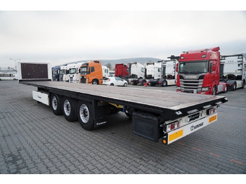 Semi-remorque plateau Krone NACZEPA PLATFORMA / OŚ PODNOSZONA / KOSZ NA PAL: photos 4 Semi-remorque plateau Krone NACZEPA PLATFORMA / OŚ PODNOSZONA / KOSZ NA PAL: photos 4