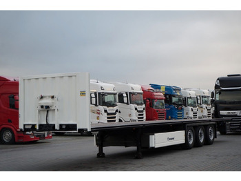 Semi-remorque plateau Krone NACZEPA PLATFORMA / OŚ PODNOSZONA / KOSZ NA PAL: photos 2 Semi-remorque plateau Krone NACZEPA PLATFORMA / OŚ PODNOSZONA / KOSZ NA PAL: photos 2