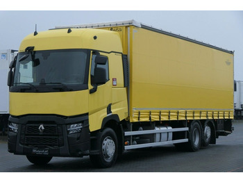 Camion à rideaux coulissants RENAULT T 460