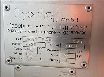 Machine agroalimentaire Berief Bratt pan Bratt pan: photos 5