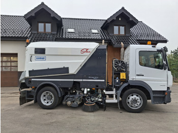Balayeuse de voirie MERCEDES-BENZ Atego 1523 Zamiatarka Kehrmaschine Schmidt Street King 660 Euro 6 PM10 2 Motoren Szczotki L/R 2016r: photos 5